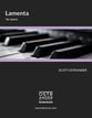 Lamenta piano sheet music cover